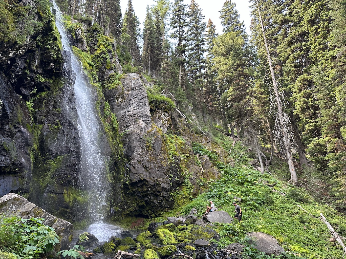Strawberry Falls, Oregon as viewed from the trail